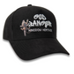 God Banger black suede Christian hat by Cotton Faith